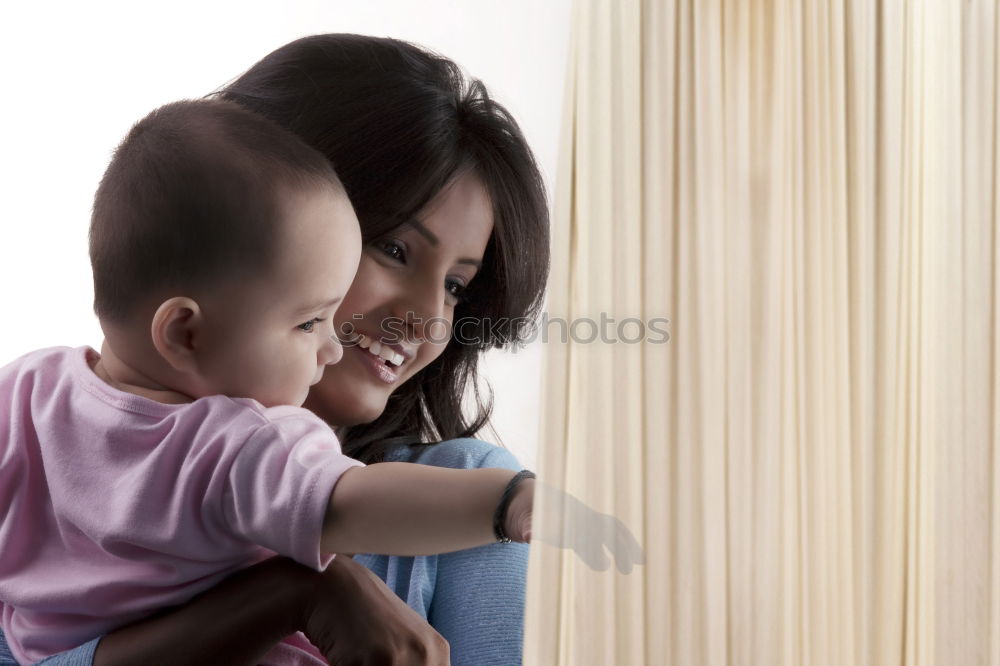 Image, Stock Photo Brother and sister in great hug in lifestyle image