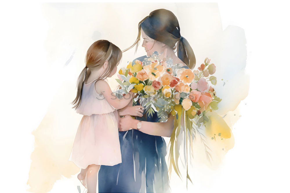 Similar – Image, Stock Photo spring children Feminine