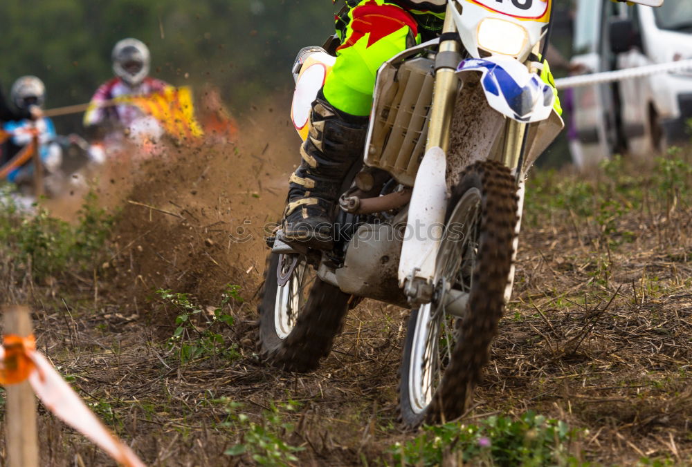 Similar – motocross Cyclo-cross