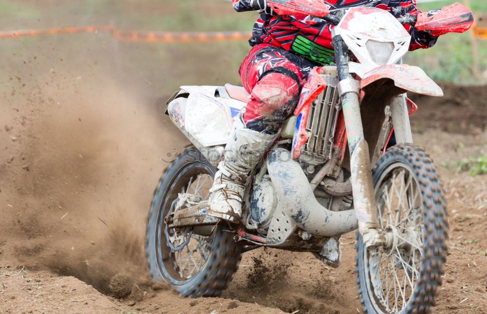 Similar – motocross Cyclo-cross