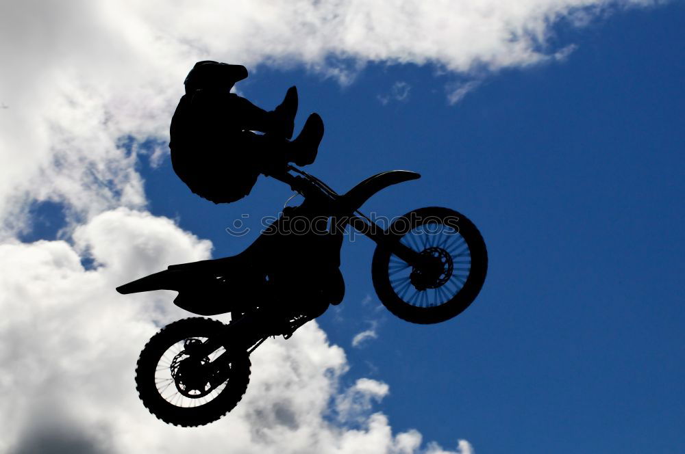 Similar – Image, Stock Photo motocross jump