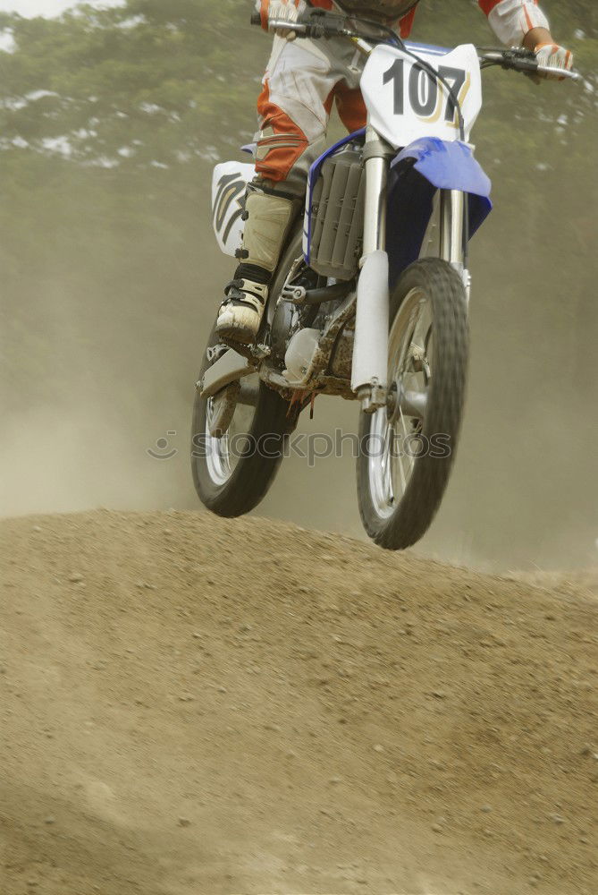 Similar – motocross Cyclo-cross