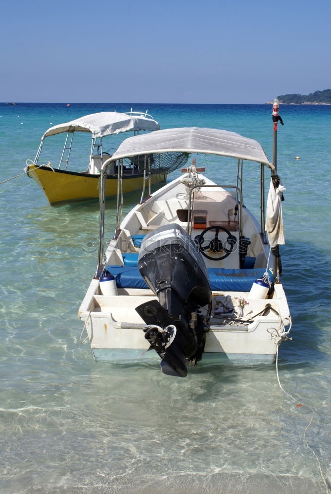 Similar – Image, Stock Photo fishing boats Sand Water