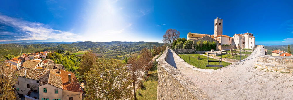 Similar – Image, Stock Photo Assisi Clouds Field Tree