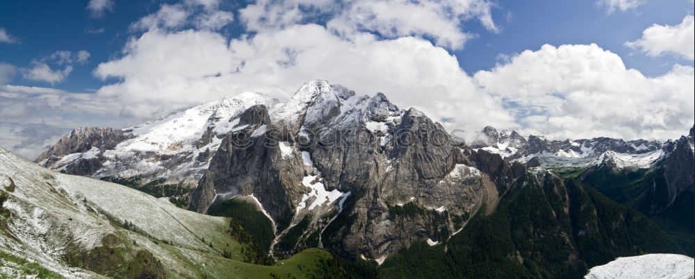 Similar – Image, Stock Photo Sun, snow and mountains