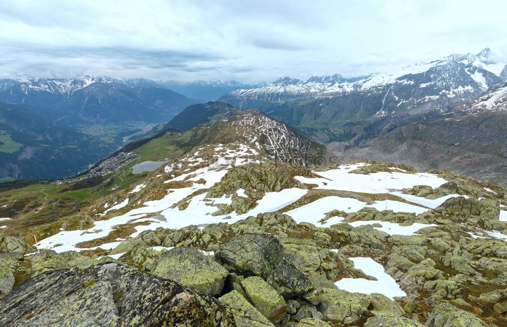 Similar – Image, Stock Photo close to heaven Hiking