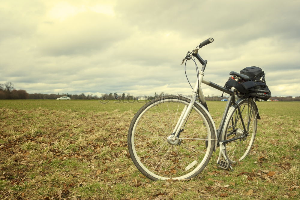 Similar – Waschküche Fahrrad Herbst