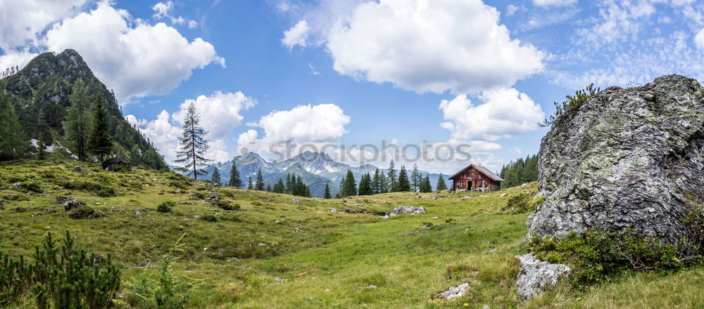 Karwendel at the Achensee near Pertisau