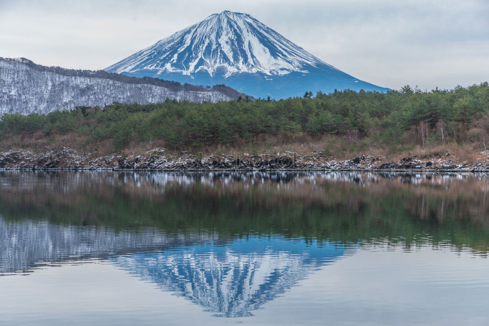 Similar – Mountain Lake in New Zealand III