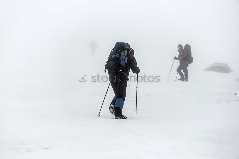 Schneeeeee… Bergsteigen