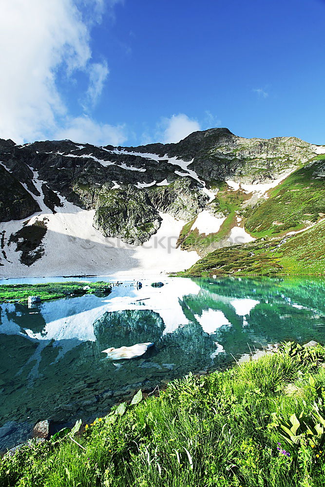 Similar – Lake Engstlen Relaxation