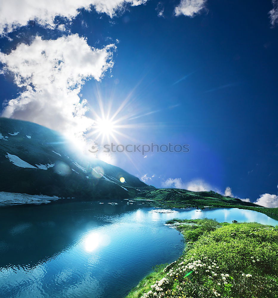 Similar – Image, Stock Photo Bolivia Altiplano plateau volcano and mountains panorama