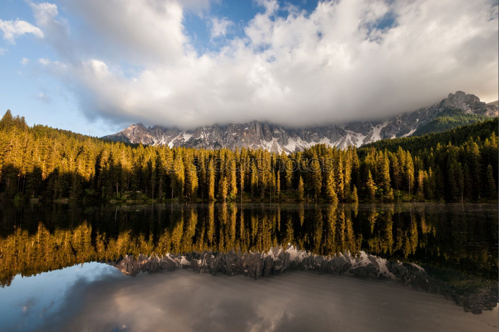 Similar – Image, Stock Photo tributary at the Berglisee