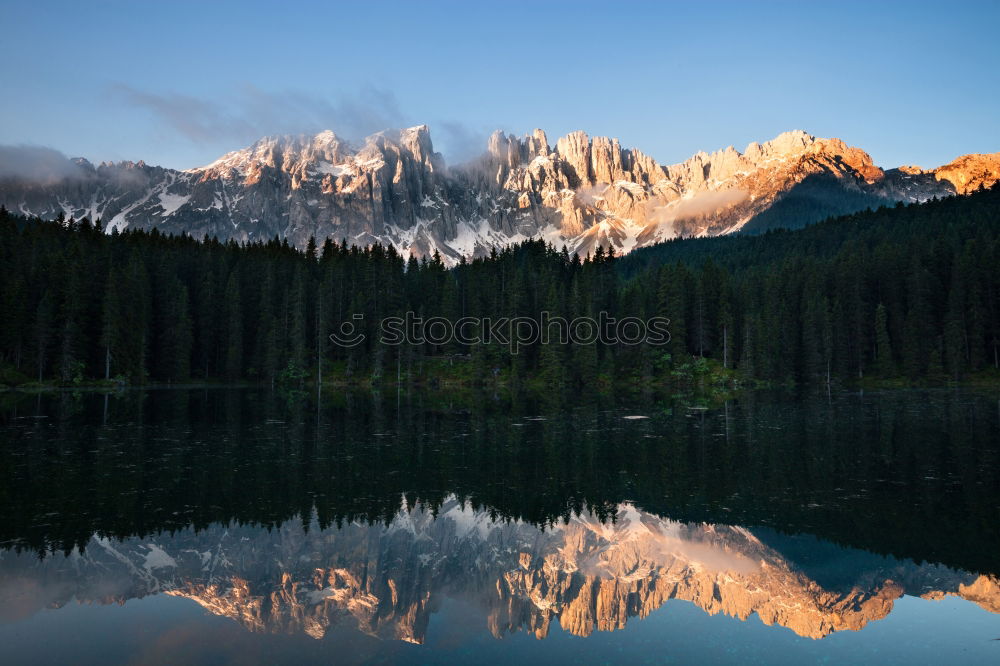 Similar – Image, Stock Photo crystal clear lake in Patagonia