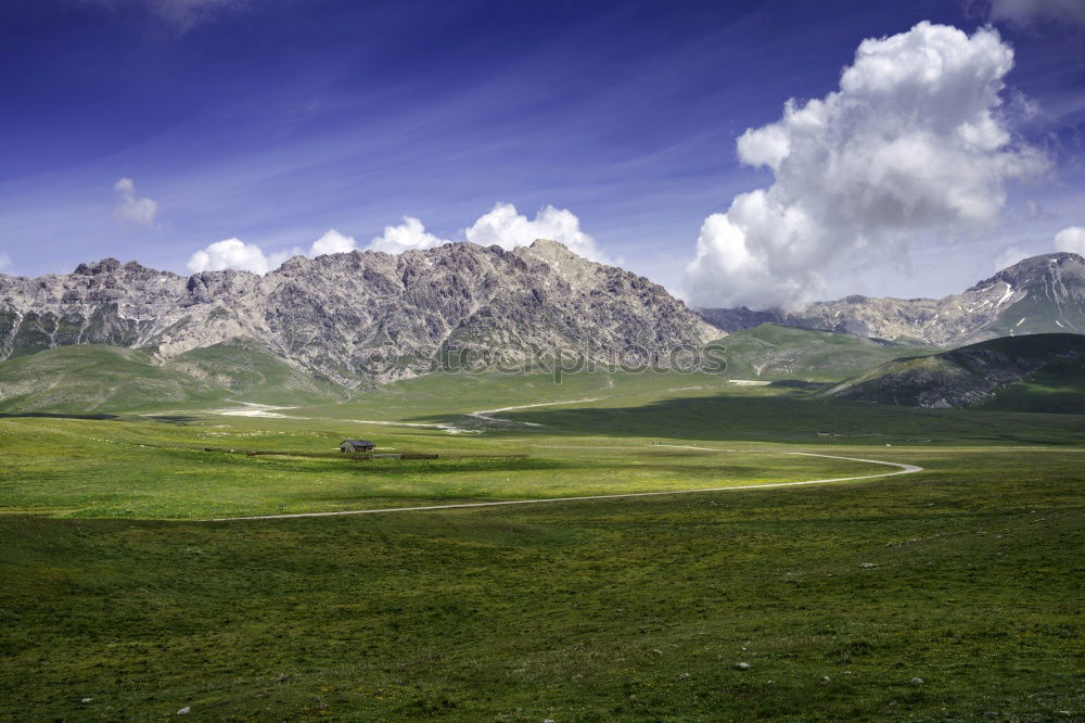 Similar – Bergkulisse Wohlgefühl