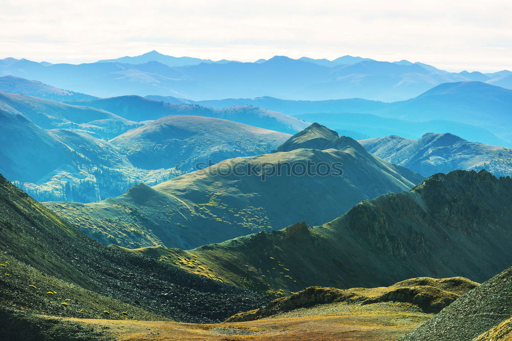 Similar – Golden mountains in Lagodekhi national park, Georgia