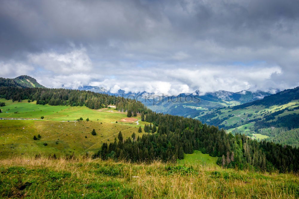 Similar – View from Hoch-Ybrig