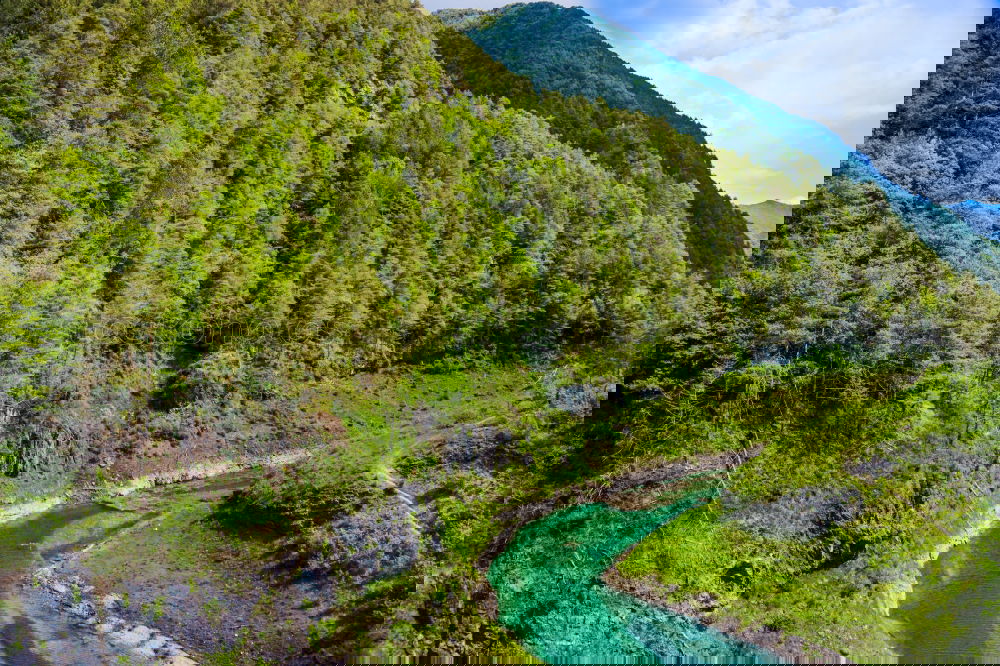 Similar – Image, Stock Photo Turquoise is Inn Nature