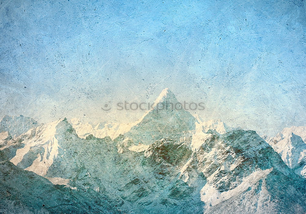 Similar – Image, Stock Photo Glacier mountain Nature