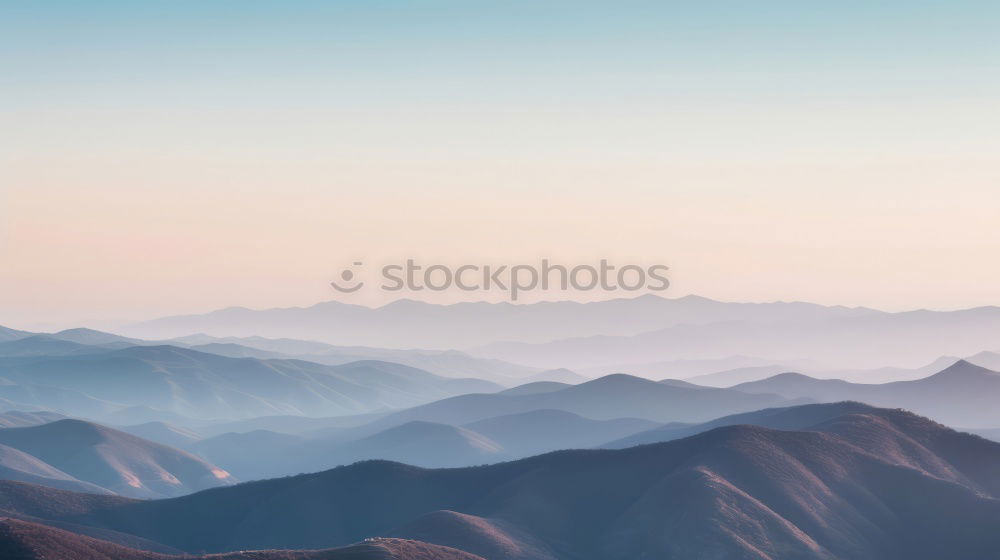 Similar – View over Alps in autumn,