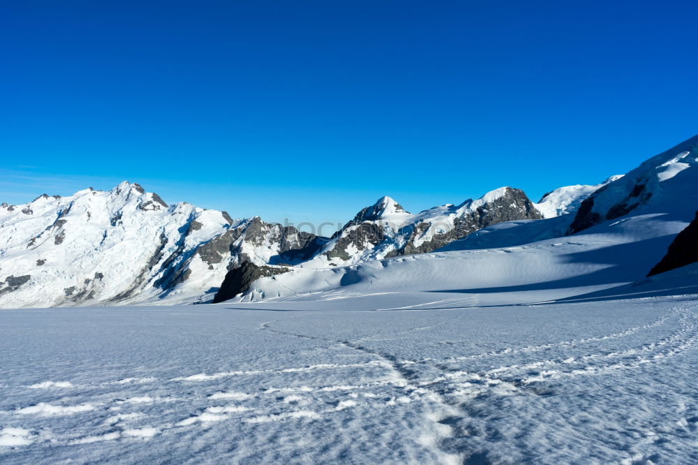 Similar – Image, Stock Photo Skier in Mont Blanc Massif, Chamonix, France.