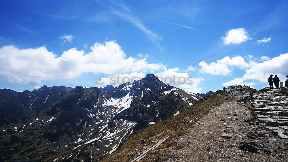 Similar – Dreiländerspitze wandern