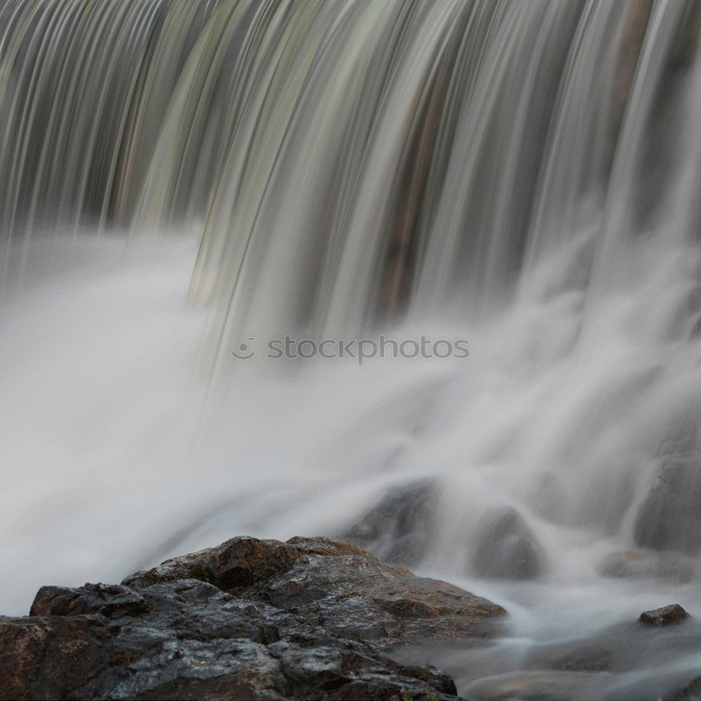 Similar – Image, Stock Photo barrage stage II Waterfall