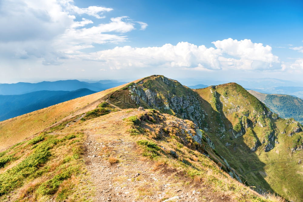 Similar – Image, Stock Photo View of the Allgauer Alps