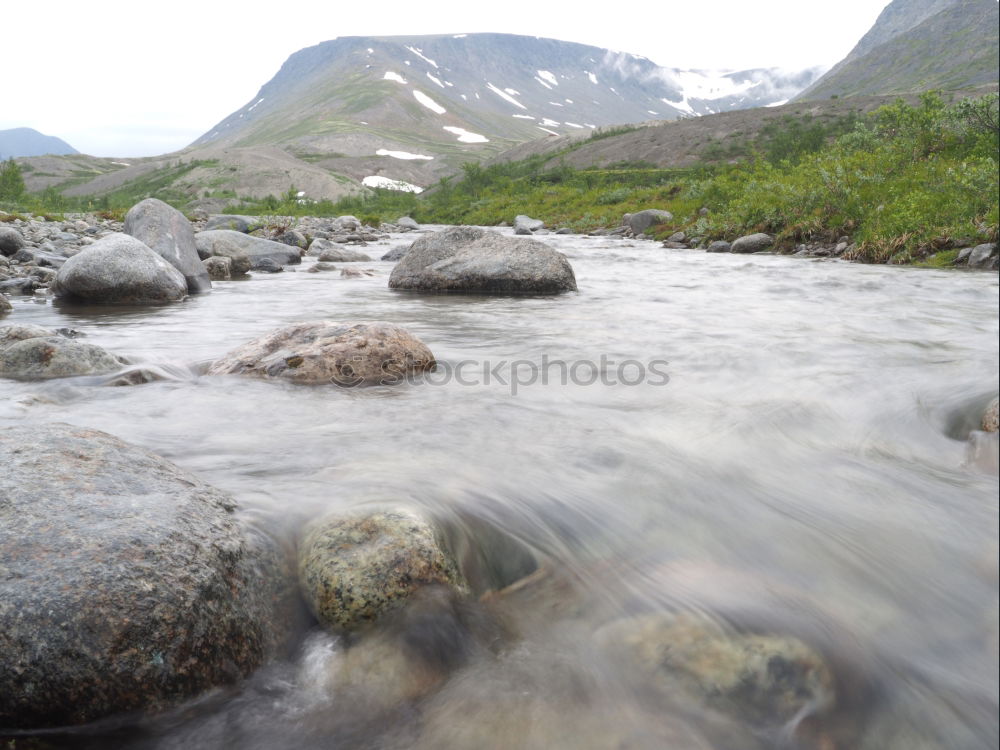 Similar – Image, Stock Photo Mountain stream in winter