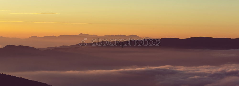 Similar – Image, Stock Photo Hiking season 2008 Sunset