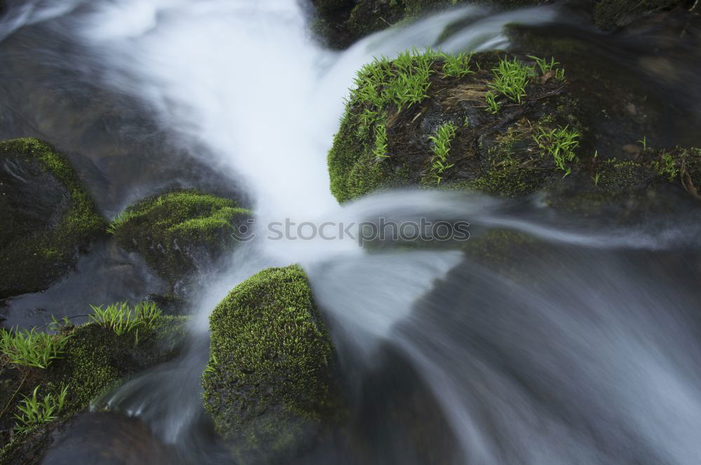 Similar – Image, Stock Photo Blurred motion of water