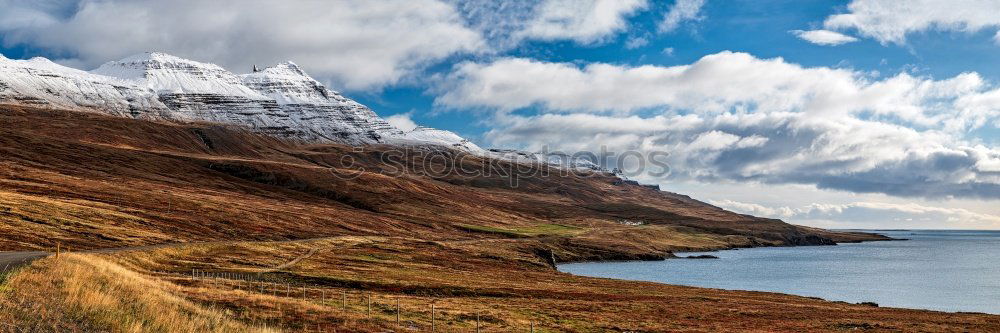 Similar – Image, Stock Photo Coast near Kilt Rock on the Isle of Skye in Scotland