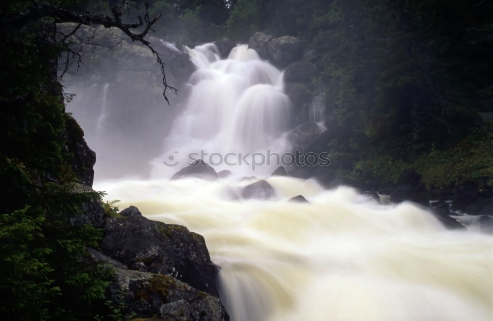 Similar – Image, Stock Photo Blurred motion of water