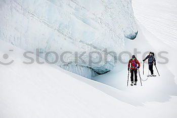 Similar – Schneeeeee… Bergsteigen