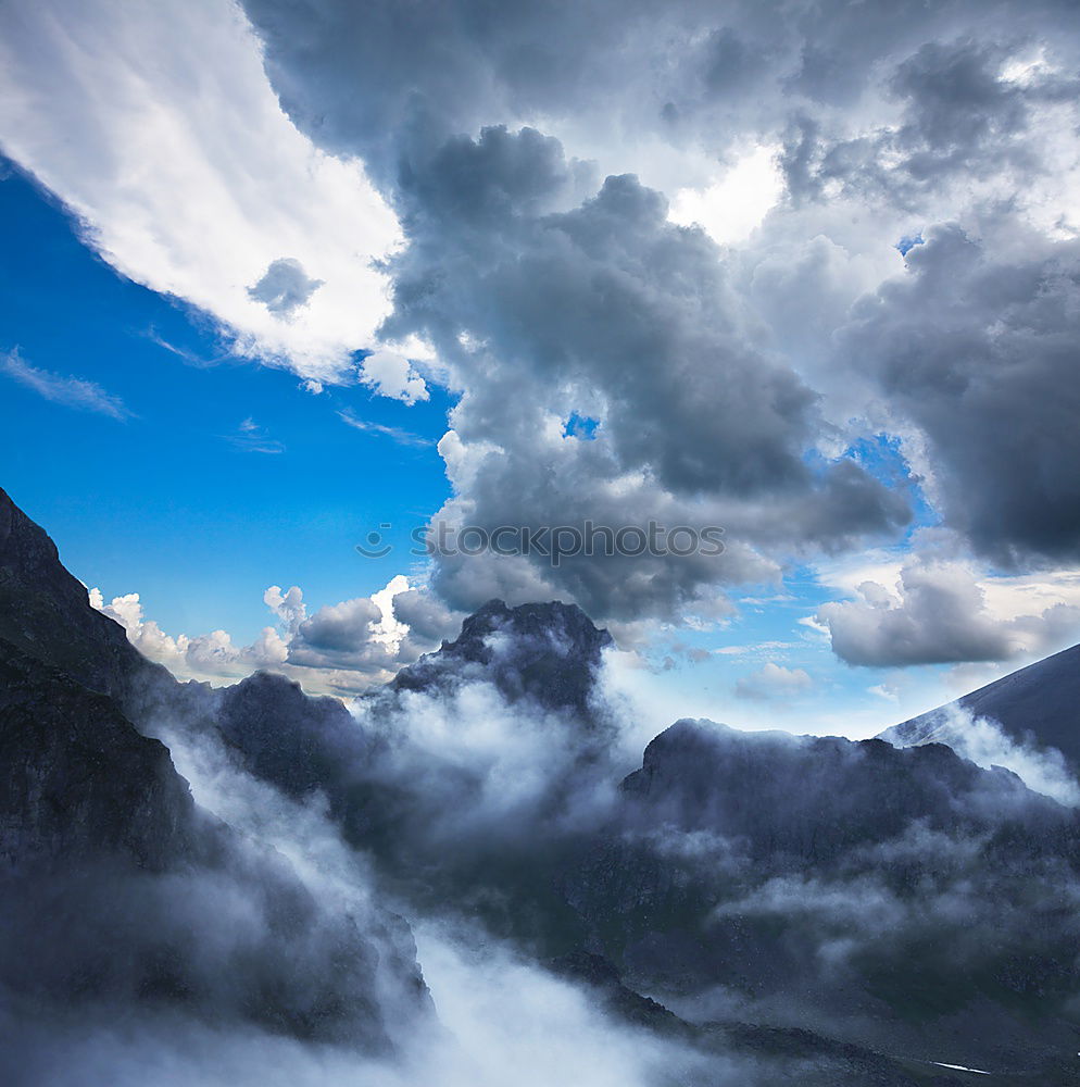 Similar – Image, Stock Photo Holzgauer Weather Peak