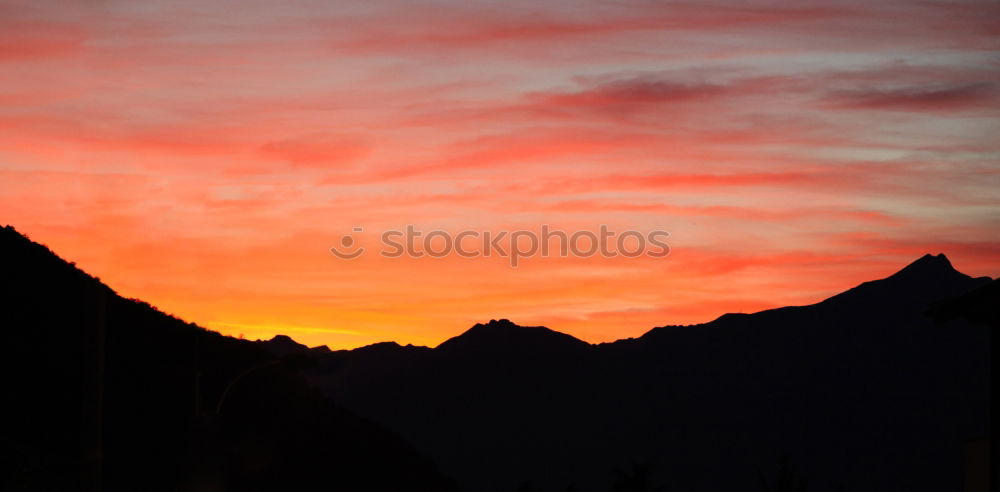 Similar – Image, Stock Photo The sky is burning