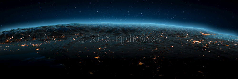 Similar – Image, Stock Photo At night in the woods.