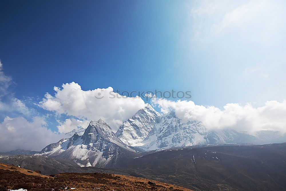 Similar – Image, Stock Photo Washing day in Ghandruk