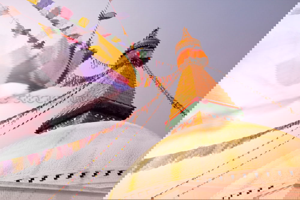 Image, Stock Photo flag in the wind
