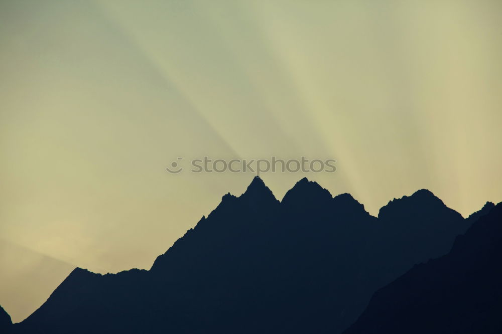 Similar – Image, Stock Photo View of rocky mountains peak