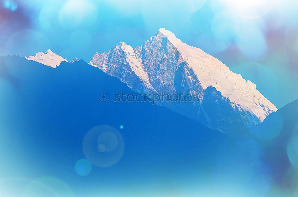 Similar – Image, Stock Photo Eiger monk and virgin