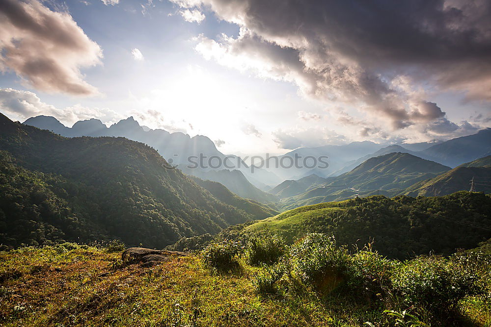 Similar – Image, Stock Photo green mountains