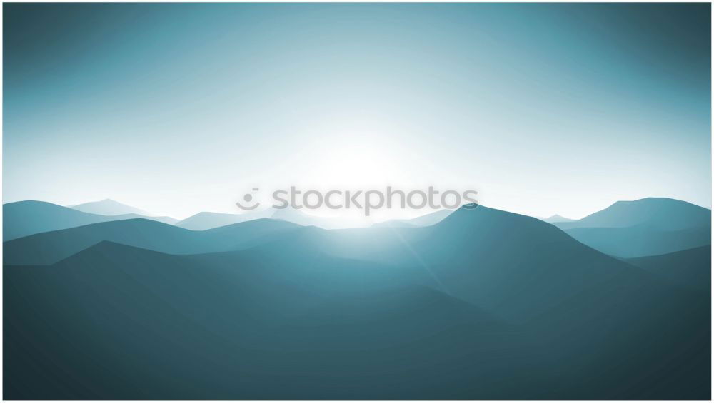 Similar – Image, Stock Photo Beautiful sunset at the mountains