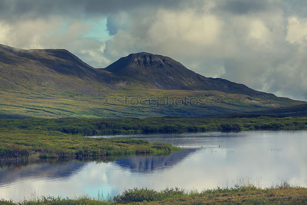 Similar – Image, Stock Photo View from Applecross Pass to Loch Kishorn in Scotland