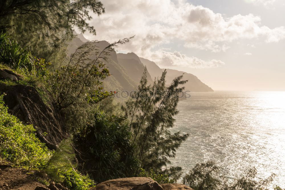 Similar – Na Pali Coast II Landscape