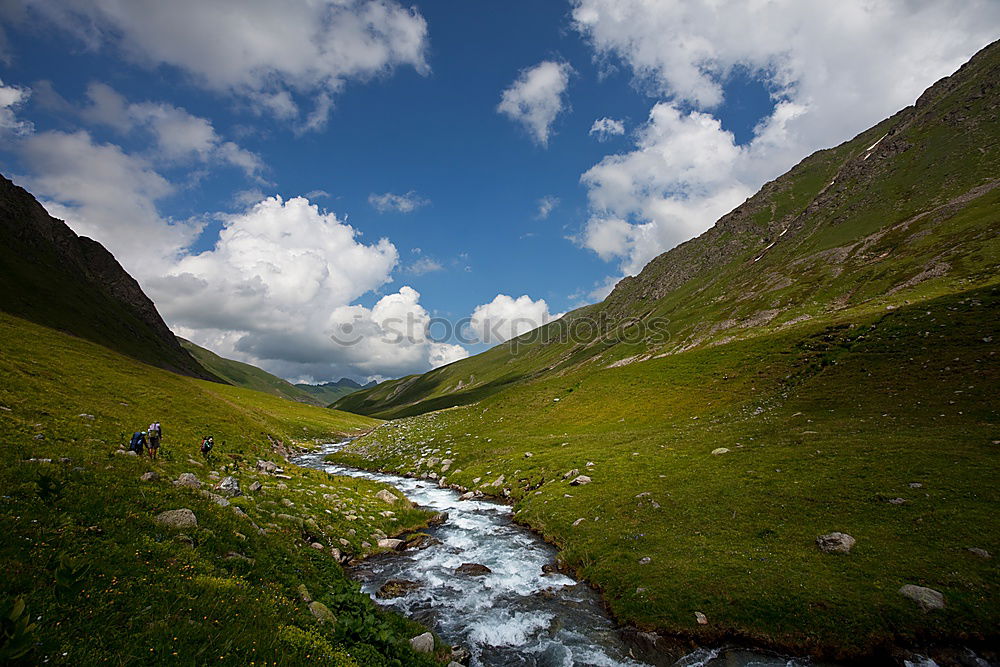 Similar – Light and cloud games on the mountain