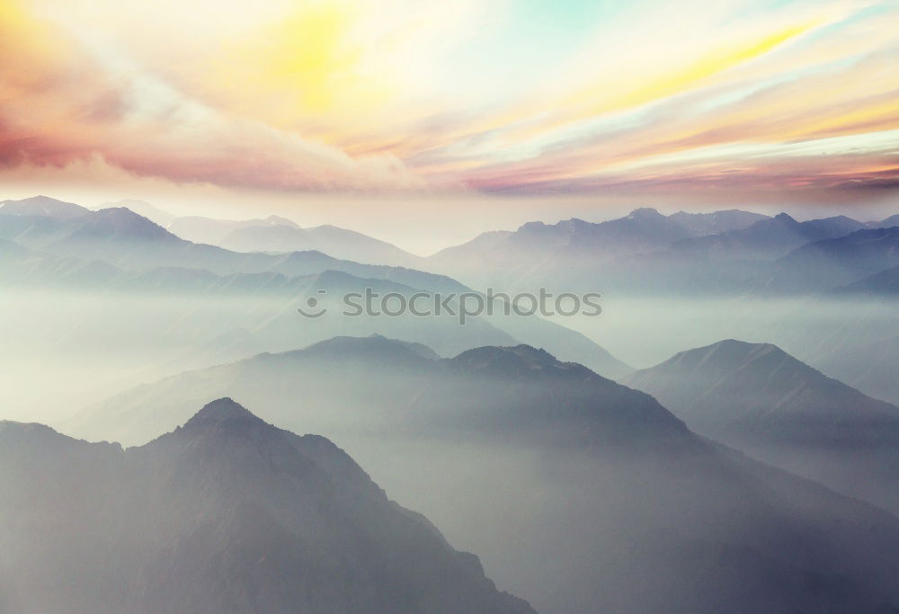 Similar – Image, Stock Photo wanderlust Sky Clouds