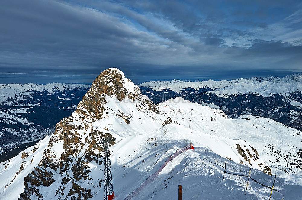 Similar – Image, Stock Photo Oldenhorn | Glacier 3000