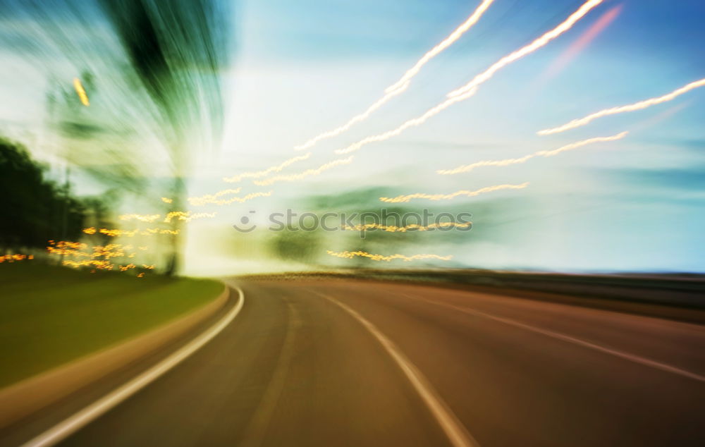 Similar – Image, Stock Photo along the road Street