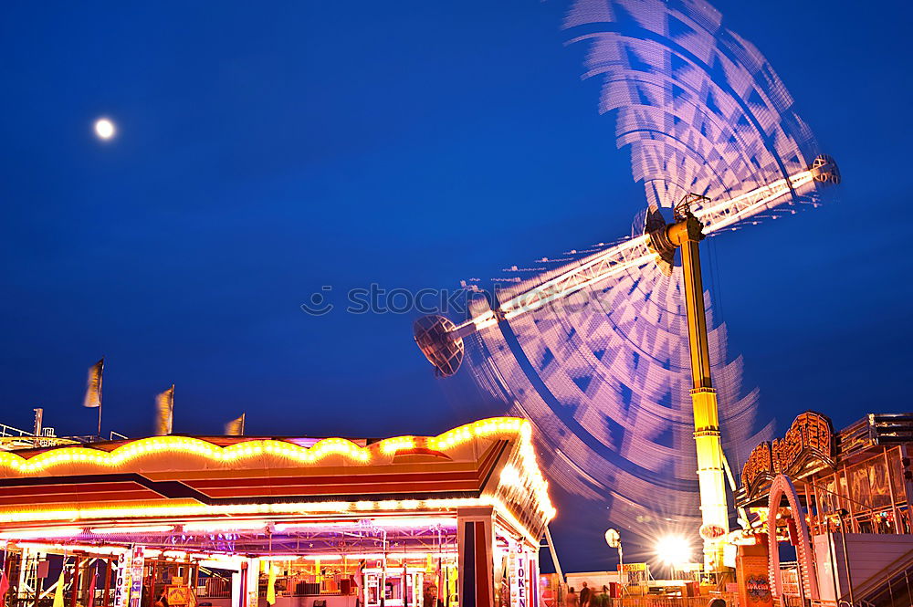 Volksfest Achterbahn